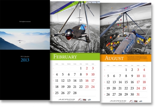 Дельтапланерный календарь на 2013